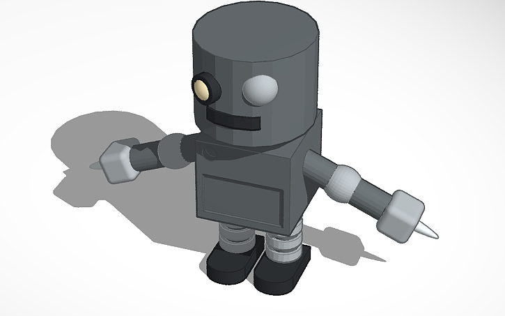 3D design Robot - Tinkercad