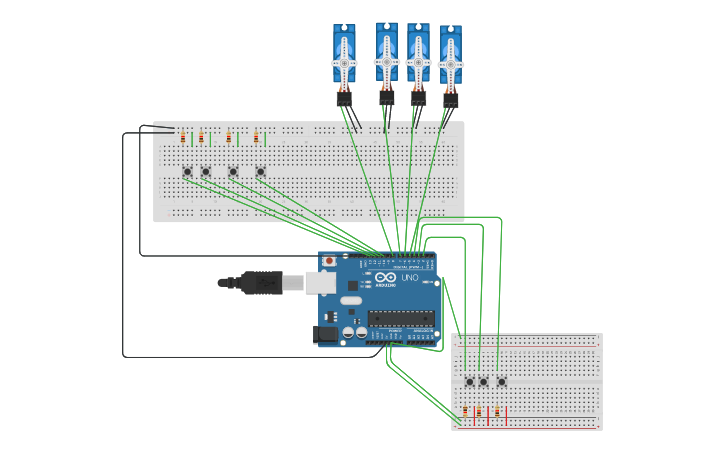 Circuit design Final Project Arduino - Tinkercad