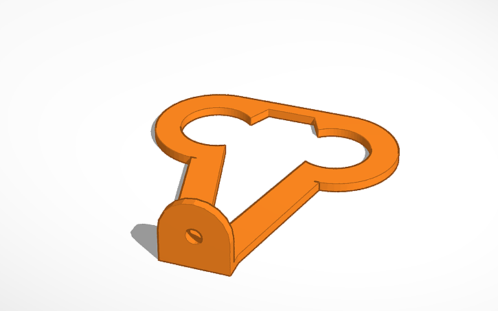 3D design Copy of HC-SR04 support - Tinkercad