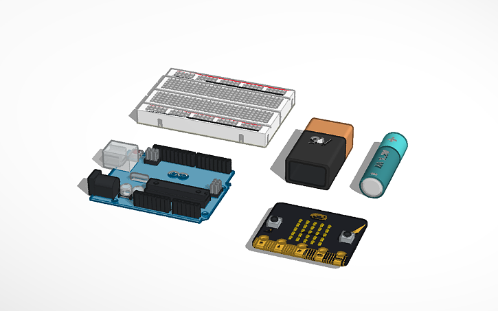 3D design Circuits - Tinkercad