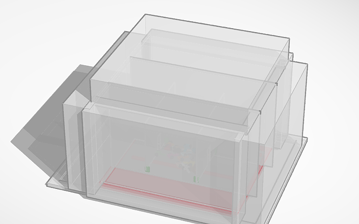 3D design Ultimate Battlebot TinkerArena - Tinkercad