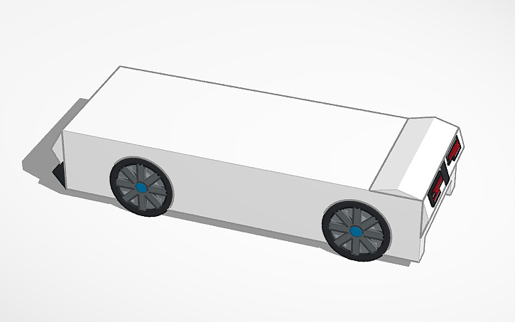 3D design working car - Tinkercad