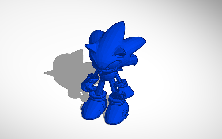 3D design Jonathan's Sonic the Hedgehog - Tinkercad