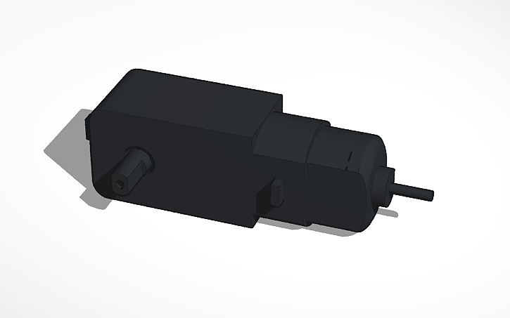3D design motorreductor - Tinkercad