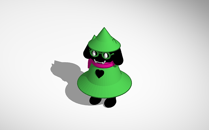 3D design Ralsei - Tinkercad