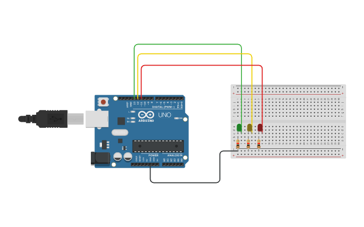 Circuit design Arduino Simulator - Tinkercad