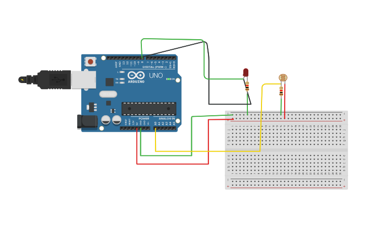 Light Intensity Sensor Arduino Working Circuit design Light Intensity Measurement using LDR sensor and Arduino ...