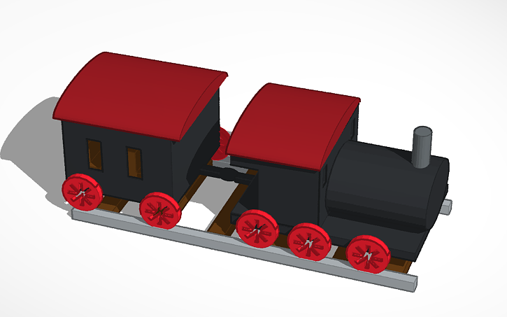 3D design train - Tinkercad