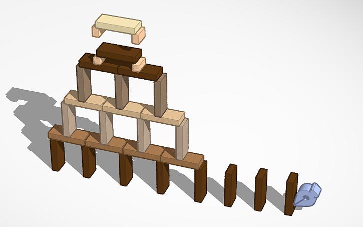 3D design Tower of doom - Tinkercad