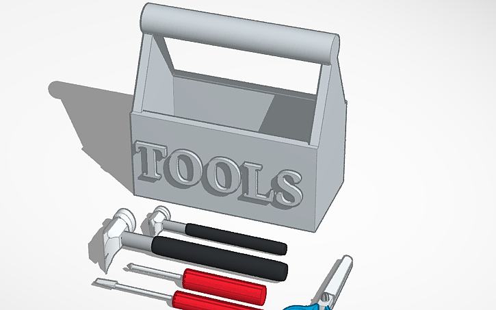 3D design tool box - Tinkercad