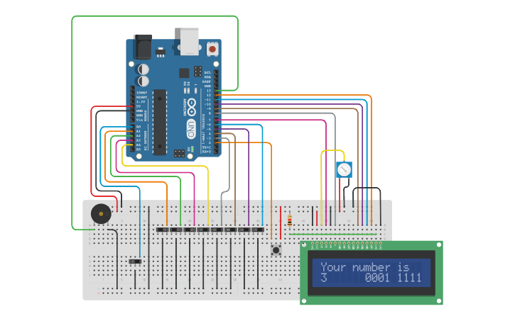 Circuit design Hacker Game - Tinkercad
