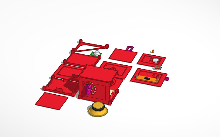 3D design Project Box - Tinkercad