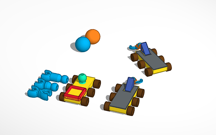 3D design Mars Rover - Tinkercad