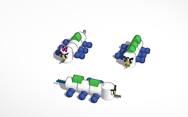 3D design Reebop Modeling Lab 3 - Tinkercad