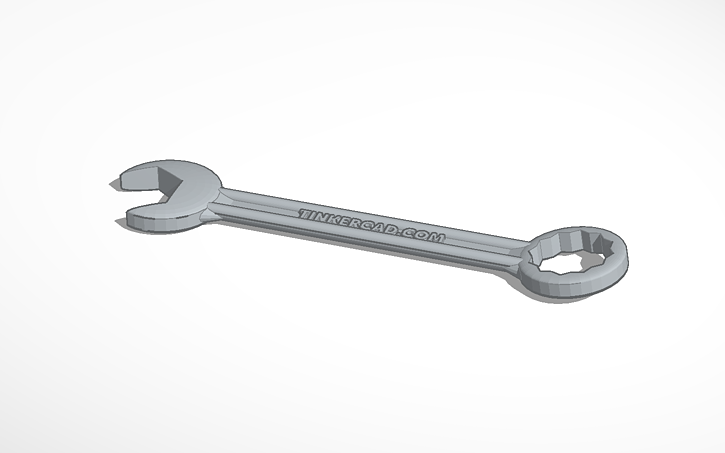 3D design Spaner - Tinkercad
