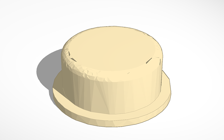 3D design Push Button - Tinkercad