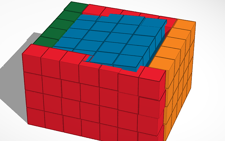 Rubycube 3D design Rubik's Cube - Tinkercad