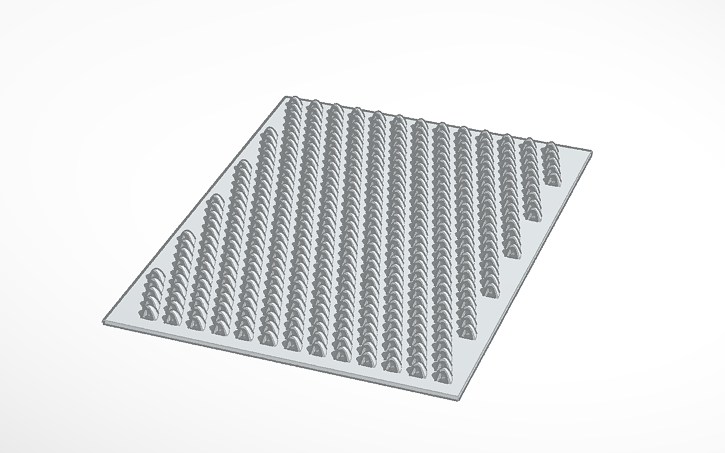 3D design Heavy Foam Rasp - Tinkercad