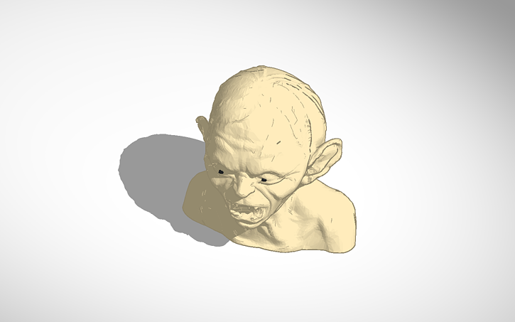 3D design THE HOBBIT - Tinkercad