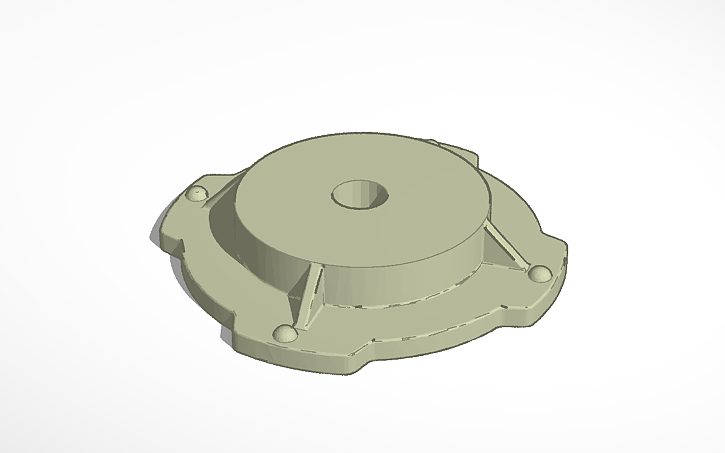 3D design quad lock - Tinkercad