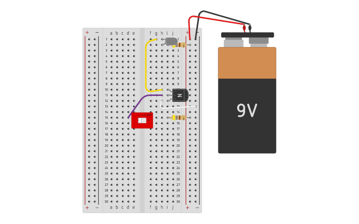 Circuit design Buffer Gate - Tinkercad