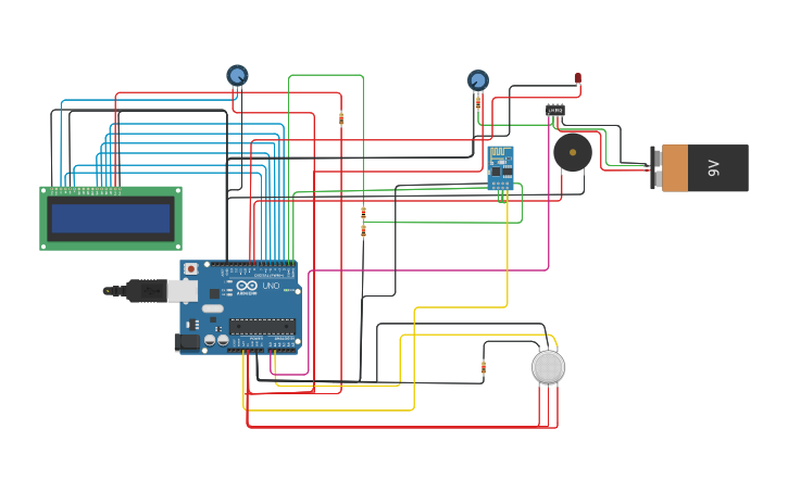 Layout Arduino R3 Wi Fi Circuit design Copy of Arduino - Configure Wi-Fi Module - Tinkercad