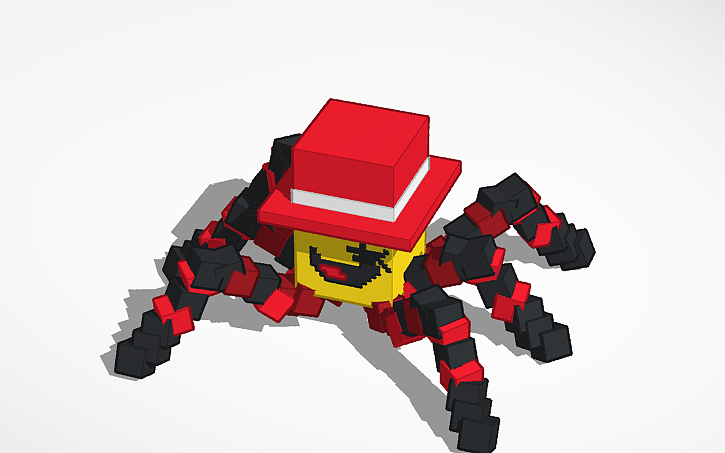 3D design Sammyni Spyderini Brainrot - Tinkercad