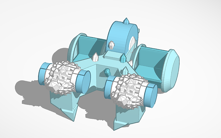 3D design FrostByte v3 - Tinkercad