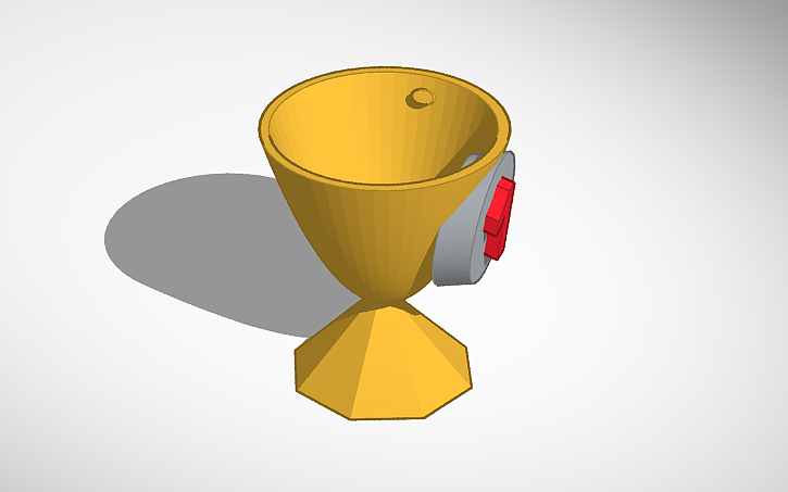 Openscad Trophy 3D design gold trophy - Tinkercad
