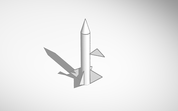 Design Roket 3D design Roket prototip - Tinkercad