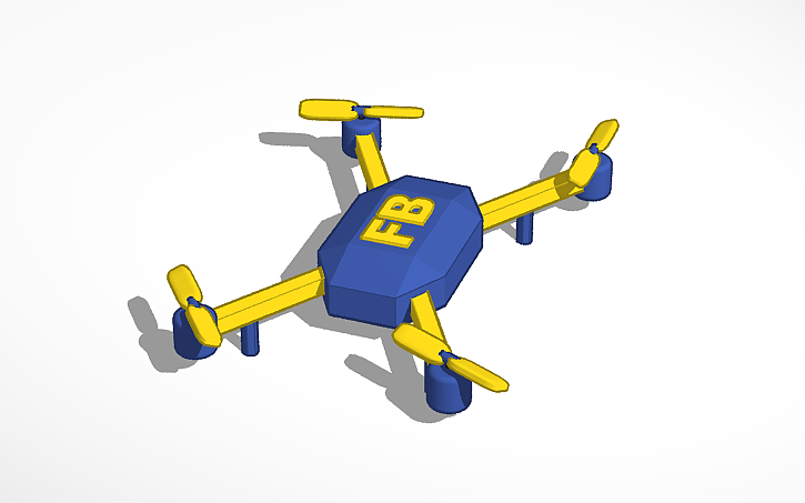 3D design Drone - Tinkercad