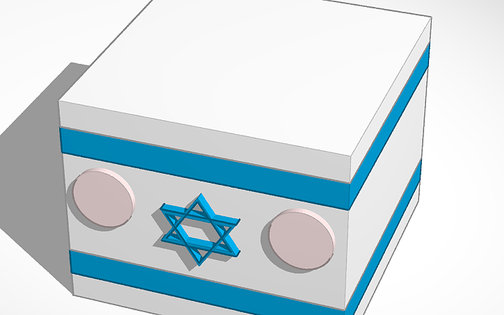 3D design IsraelCube - Tinkercad
