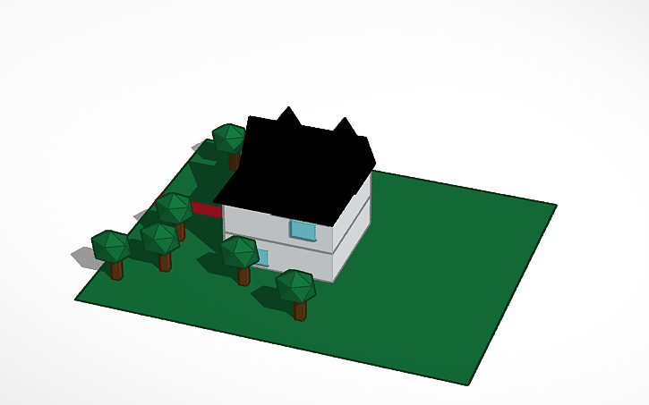3D design Small Home - Tinkercad