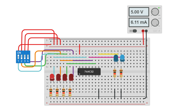 Circuit design 5 Practical 2 - Tinkercad