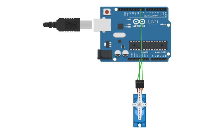 Circuit design ejercicio 1 obvio no funciona sin python - Tinkercad
