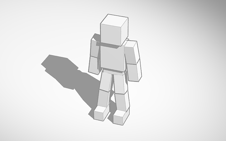 3D design blocky - Tinkercad
