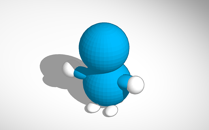 3D design Doraemon - Tinkercad