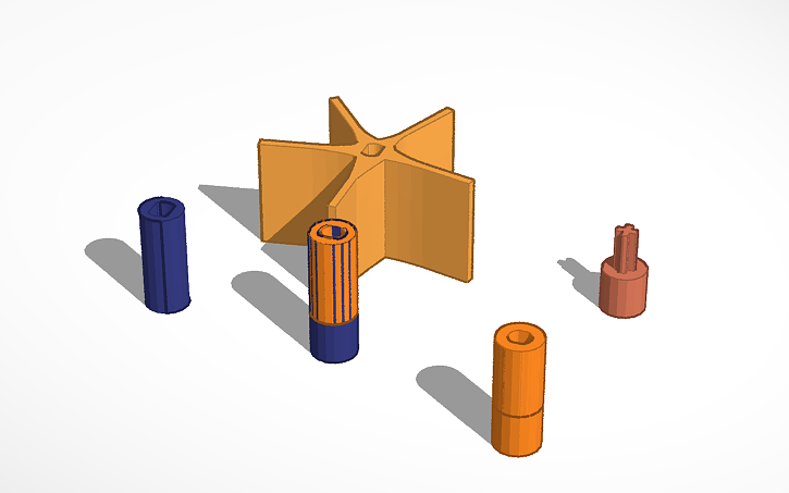 3D design tt motor - Tinkercad