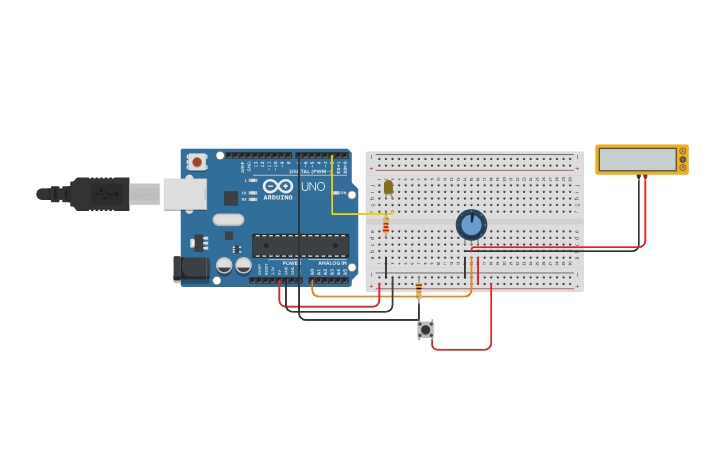 Circuit design IE FINAL PROJECT SIMULATION (ARDUINO LOGIC PART) - Tinkercad