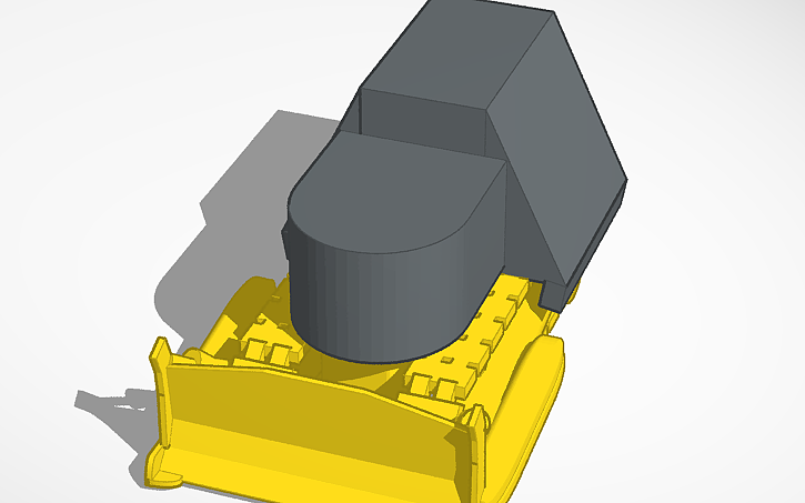 3D design KILLDOZER - Tinkercad