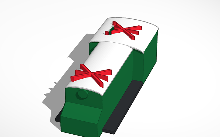 3D design Trackmaster BBÖ 1029 shell - Tinkercad