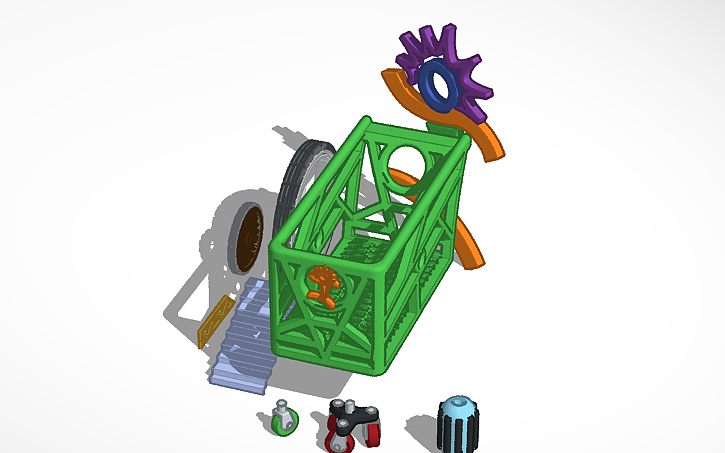 3D design Reinvent the Shopping Cart - Tinkercad