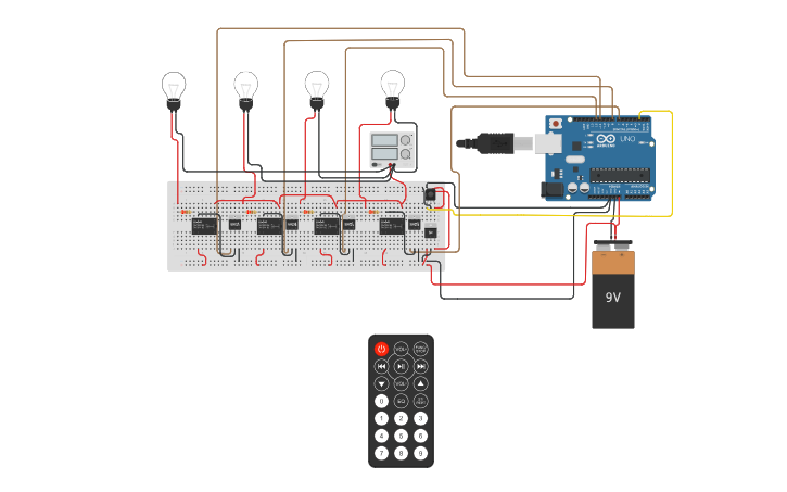 Circuit design IR Remote with Arduino Control High Power Circuits ...