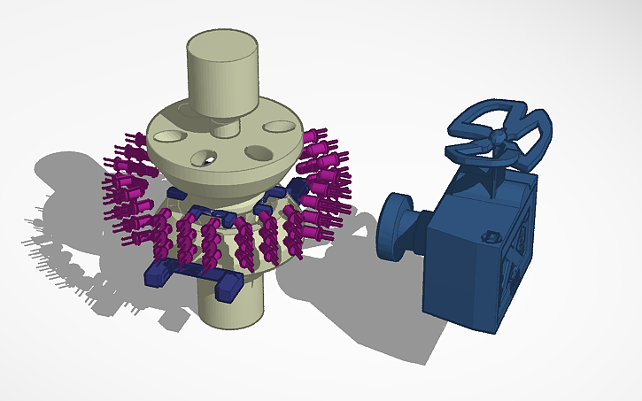 Merkaba Engine Design 3D design mini merkaba line segment interpritation and synch - Tinkercad