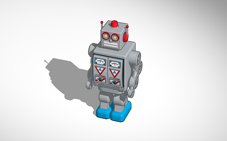 3D design Robot - Tinkercad