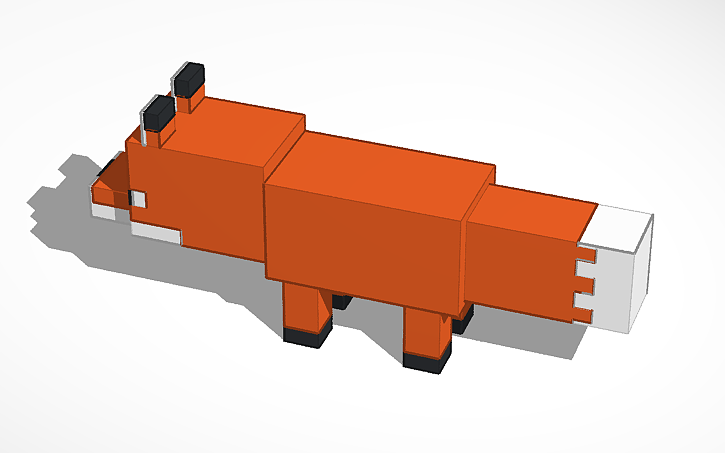 Solidworks Fox 3D design FOX ASSEMBLY - Tinkercad