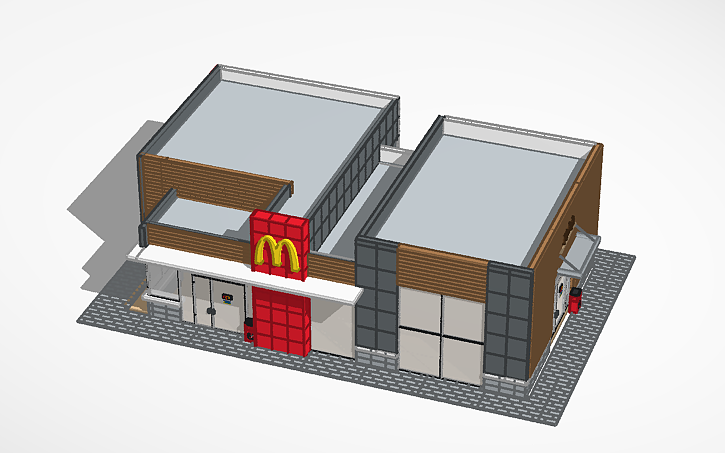 Scw Cad Model 3D design MCDONALS - Tinkercad