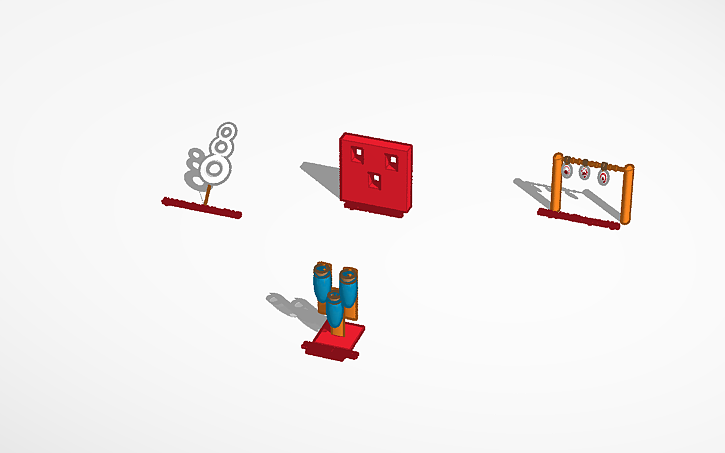 3D design TARGET PRACTICE - Tinkercad