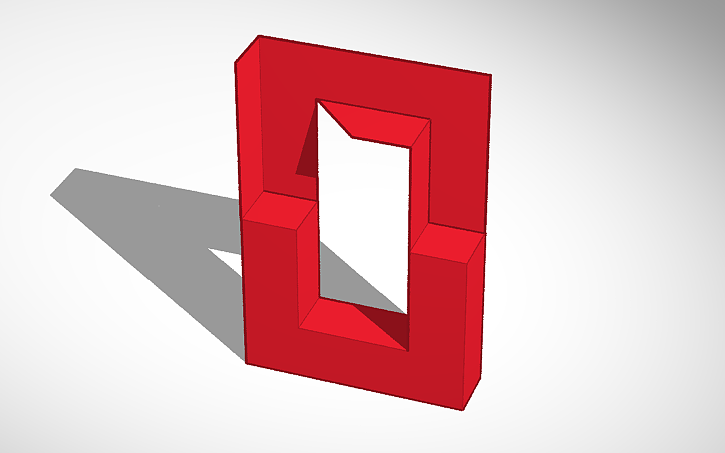 3D design Impossible Square - Tinkercad