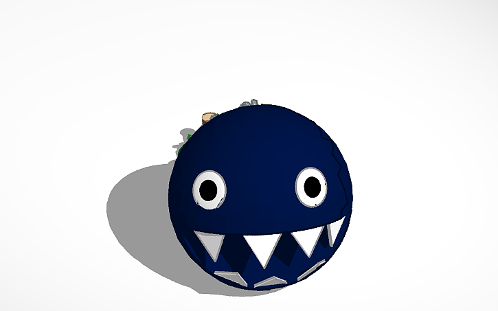 3D design Chomp Chain - Tinkercad